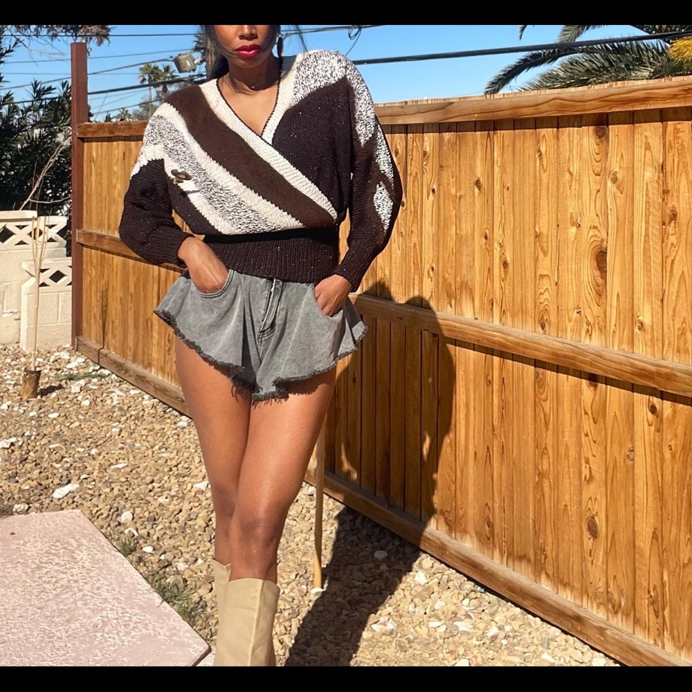 Vintage knit sweater